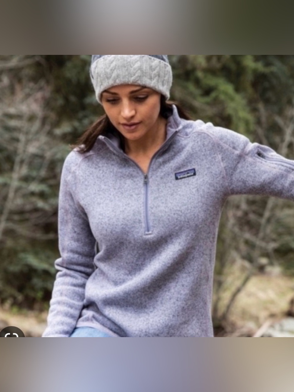 Patagonia Better Sweater 1/4 Zip Fleece U Pine Purple Pullover Size Small GUC - Picture 2 of 8